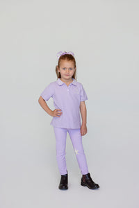 Eggbutt Riding Pants - Lilac