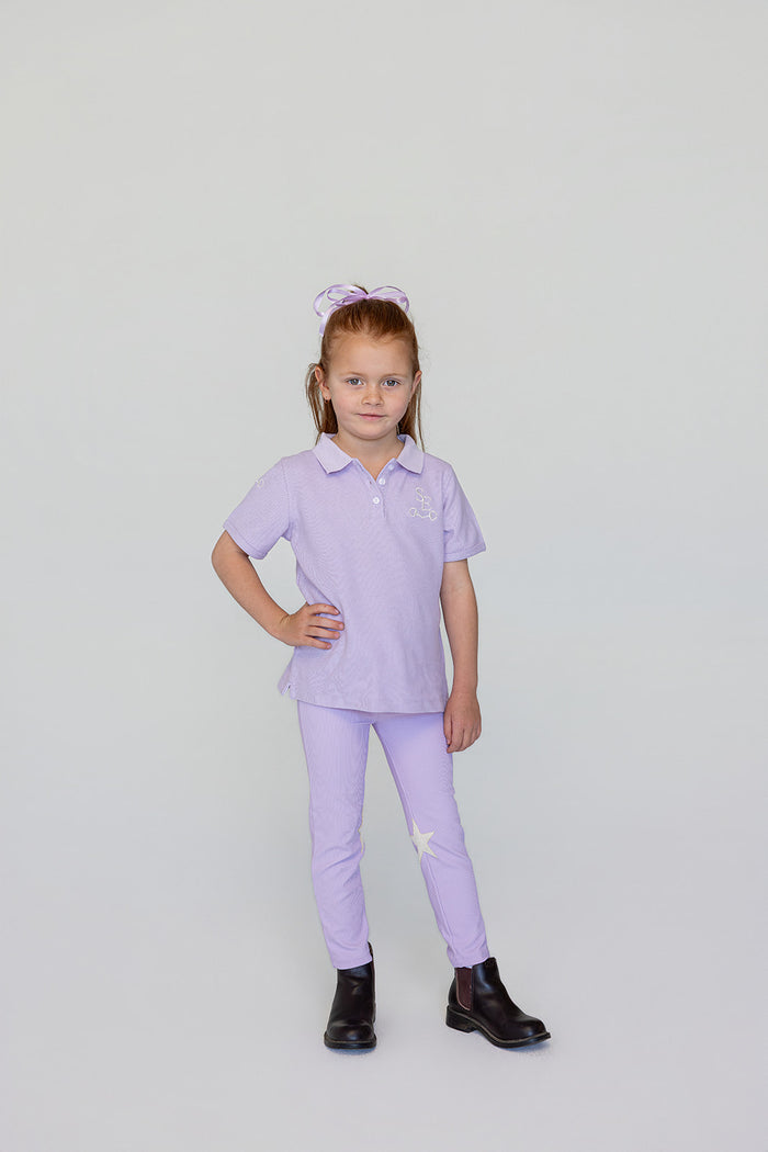 Eggbutt Riding Pants - Lilac