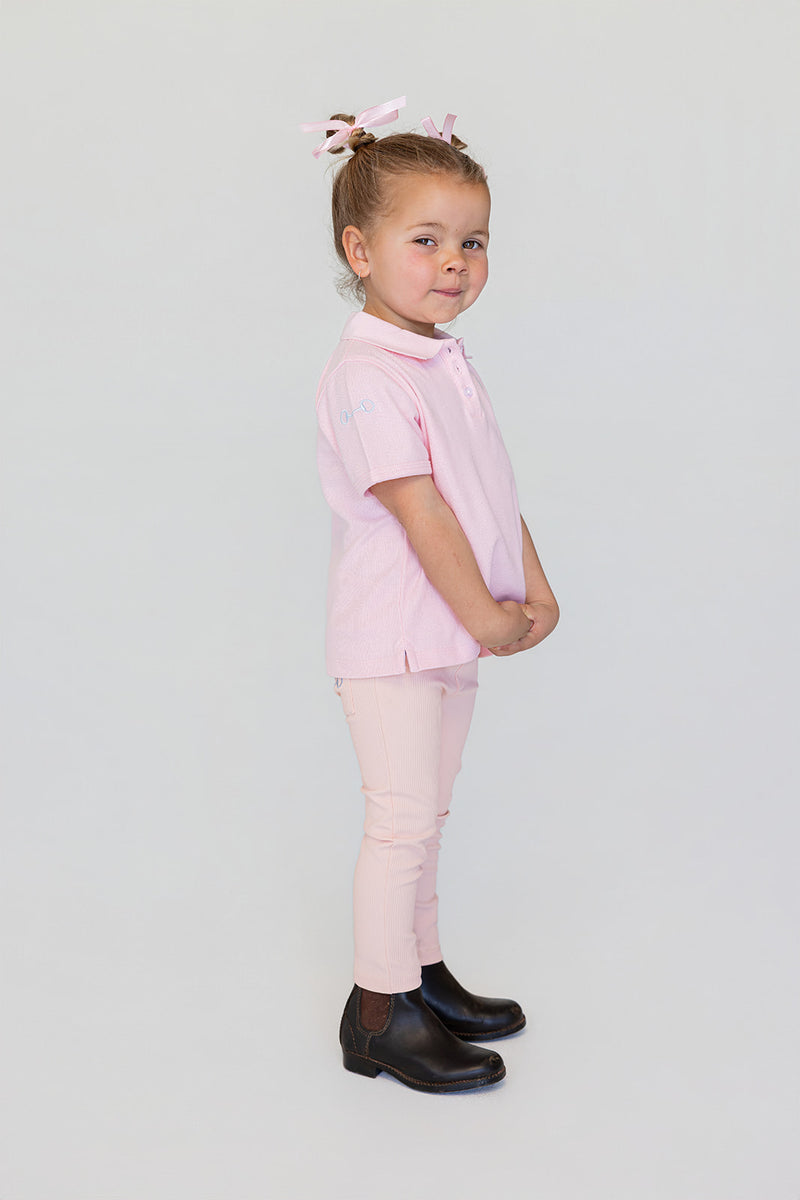Snaffles Eq. Loose Ring Polo - Pink