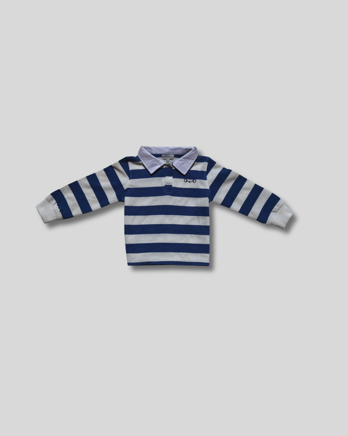 Snaffles Eq. Wilkie Rugby Jumper - Blue