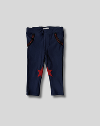Snaffles Eq. Eggbutt Riding Pant - Red
