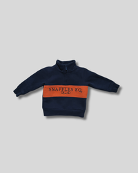 Snaffles Eq. Classic logo Quarter Zip Jumper