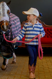 Snaffles Eq. Wilkie Rugby Jumper - Blue