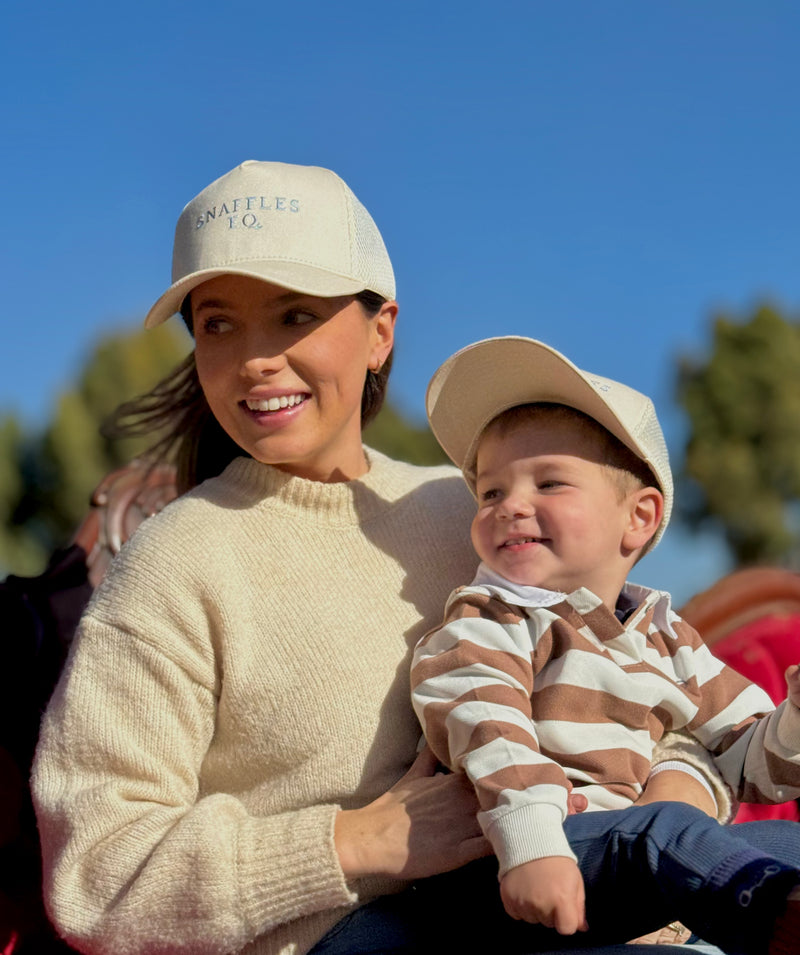 Snaffles Eq. Trucker Hat - Cream