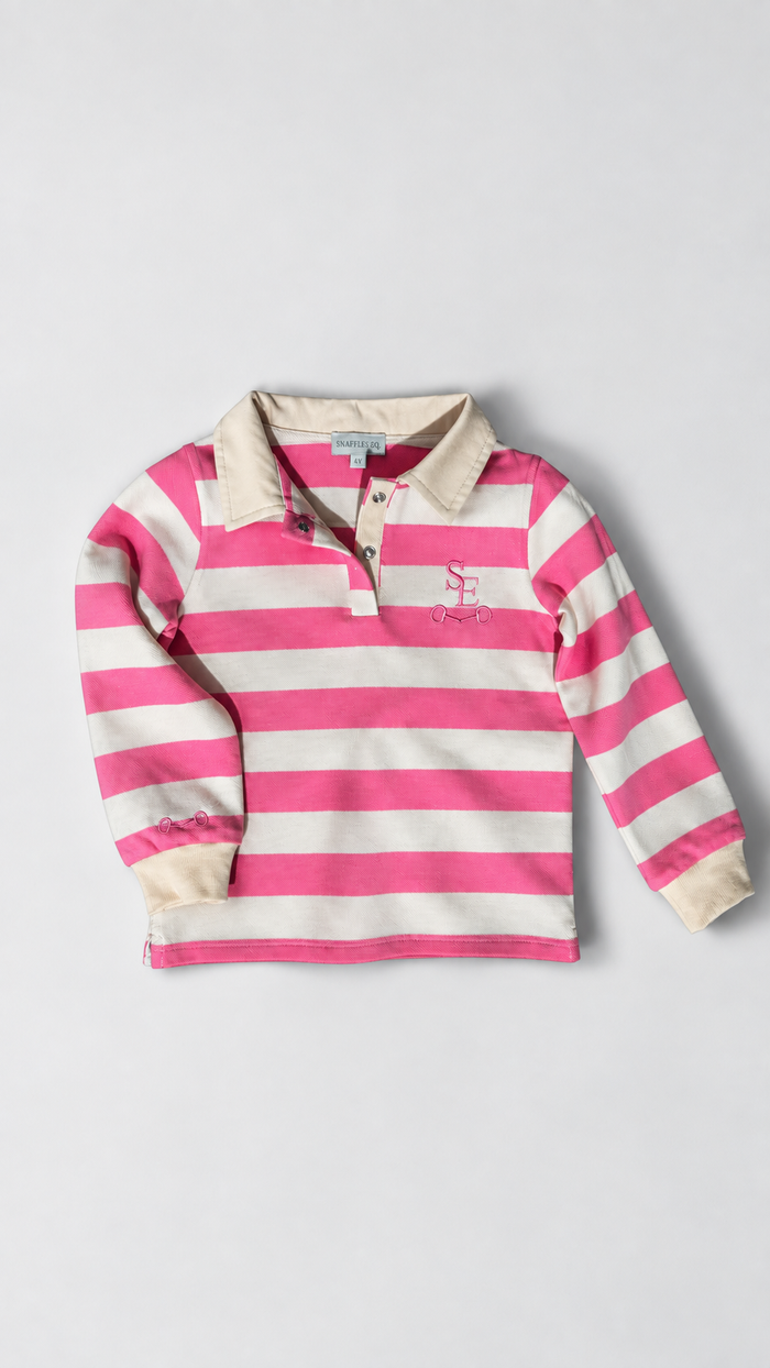 Wilkie Rugby Jumper - Pink