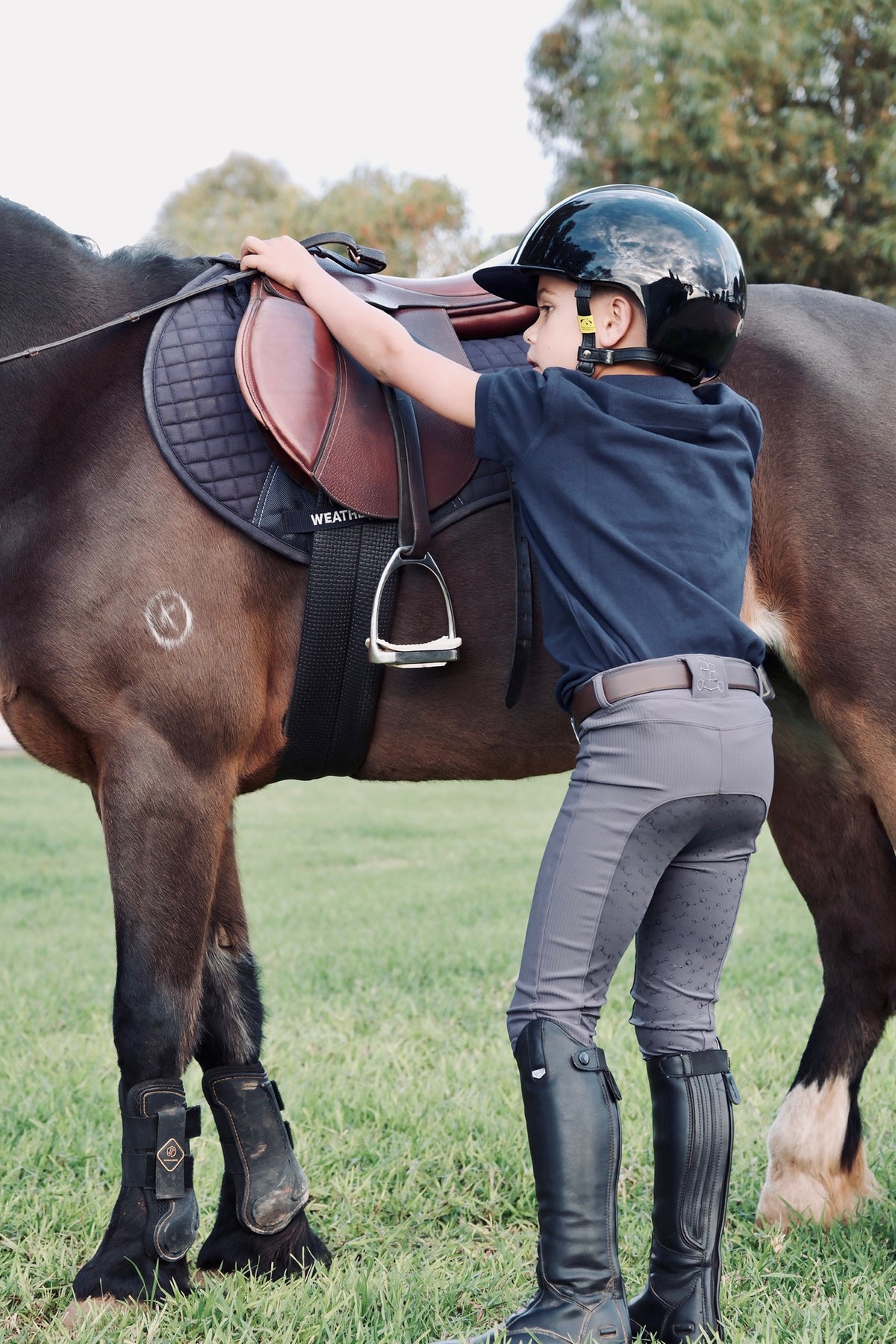 Eggbutt Riding Pants Full Seat Grip