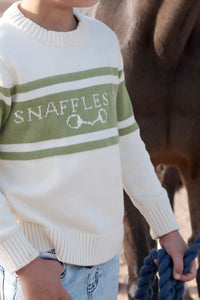French Link Heritage Jumper - Olive