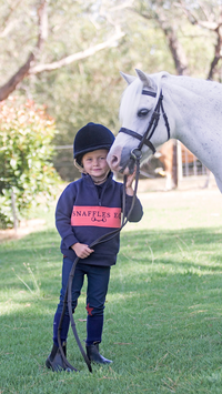 Snaffles Eq. Classic logo Quarter Zip Jumper