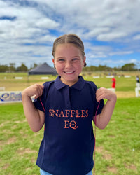 Snaffles Eq. Hanging Cheek Polo Shirt Red