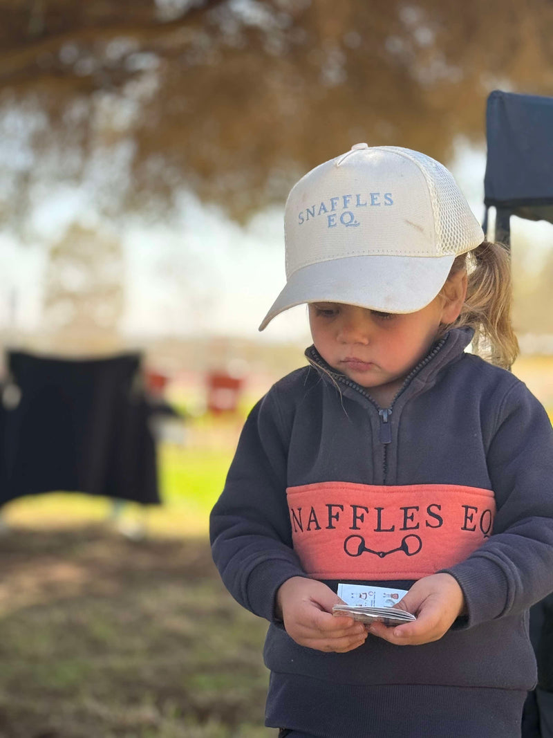 Snaffles Eq. Classic logo Quarter Zip Jumper